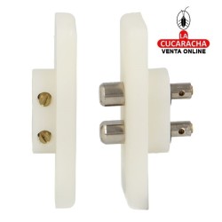 CONTACTO CONECTOR PUERTAS CON DOS BORNES MODELO 2P.