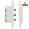 CONTACTO CONECTOR PUERTAS CON TRES BORNES MODELO 3P.