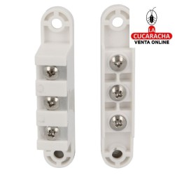 CONTACTO CONECTOR PUERTAS CON TRES BORNES MODELO 3P.