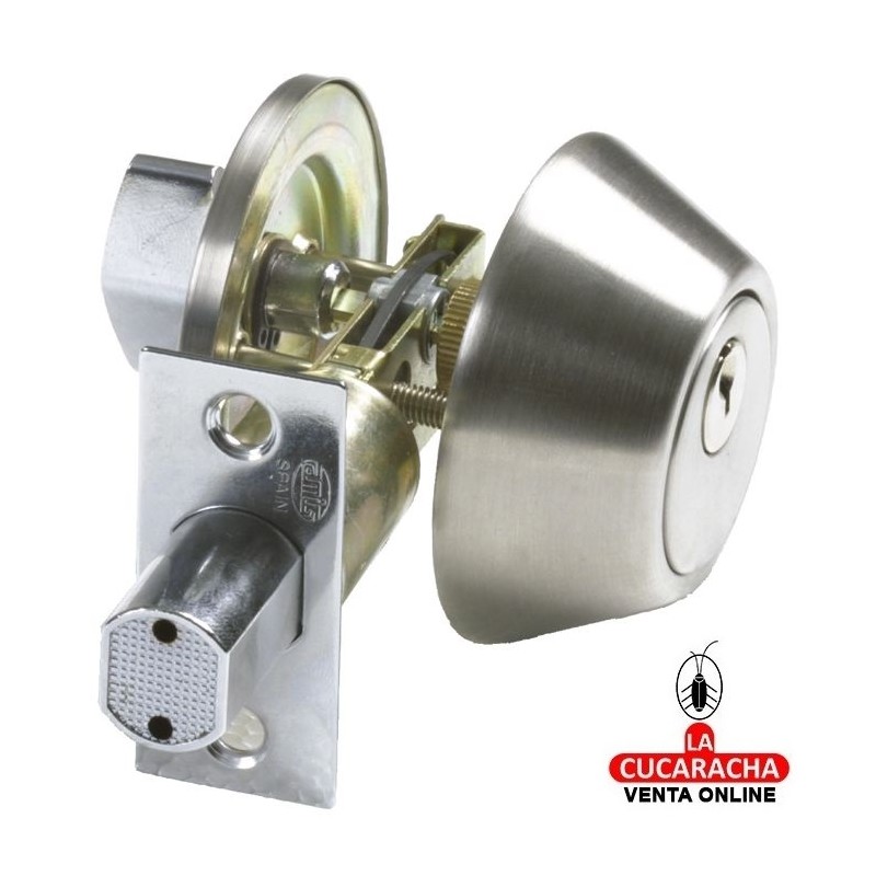 CERROJO DE ROSETA LLAVE EXTERIOR Y CONDENA INTERIOR MODELO 1550.