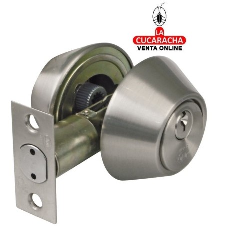 CERROJO DE ROSETA LLAVE AMBOS LADOS MODELO 1650-EI.