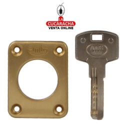 CERRADURA SOBREPONER PUERTAS MADERA LLAVES PUNTO MODELO 82.