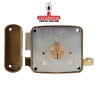 CERRADURA SOBREPONER PUERTAS MADERA LLAVES SERRETA MODELO 72U.