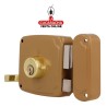 CERRADURA SOBREPONER PUERTAS MADERA LLAVES SERRETA MODELO 72U.
