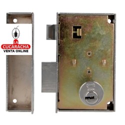 Cerradura sobreponer PUERTAS MADERA LLAVES PUNTO Modelo 75.