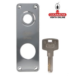 Cerradura sobreponer PUERTAS DE MADERA LLAVES DE PUNTO Modelo 75n-EI.