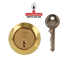 CERRADURA SOBREPONER PUERTAS MADERA CILINDRO LLAVES SERRETA MODELO 77.