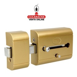 CERROJO SOBREPONER Y CILINDRO 50MM ALTA SEGURIDAD MODELO 15PLUS.
