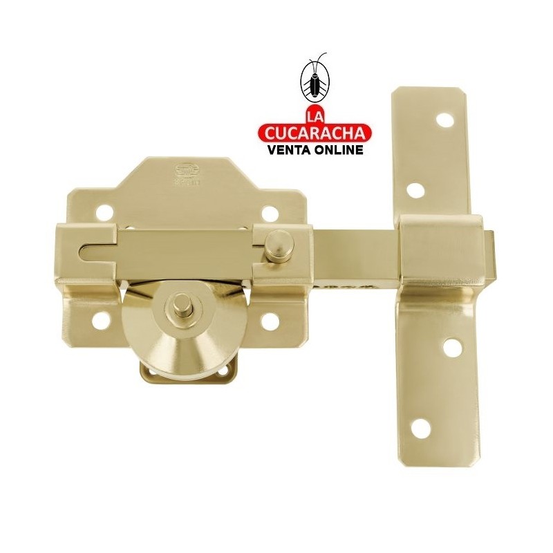 CERROJO SOBREPONER CILINDRO EUROPERFIL-PESTILLO-SEGURIDAD MODELO 1E.