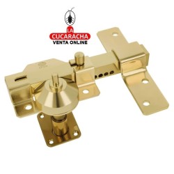 CERROJO SOBREPONER CILINDRO EUROPERFIL-PESTILLO-SEGURIDAD MODELO 1E.