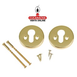 JUEGO BOCALLAVES ACERO CILINDROS EUROPERFIL MODELO 25AT.