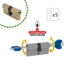 CILINDRO ALTA SEGURIDAD LATON MATE CARP-MAD. Modelo 20000.