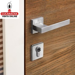 CILINDRO ALTA SEGURIDAD LATON CROMADO MATE CARP-MAD. Modelo 20000.