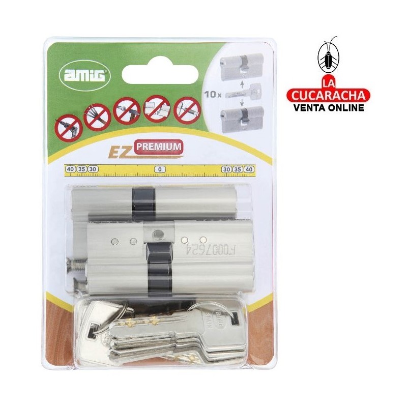 KIT CILINDRO ALTA SEGURIDAD LATON CARP-MAD. Modelo 10000E.