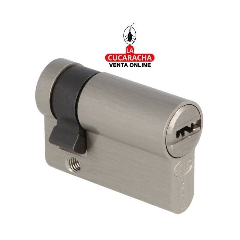 CILINDRO ALTA SEGURIDAD LATON CROMADO MATE CARP-MAD. Modelo 10000S.
