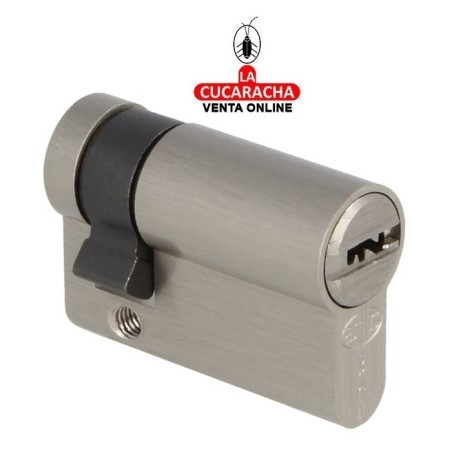 CILINDRO ALTA SEGURIDAD LATON CROMADO MATE CARP-MAD. Modelo 10000S.