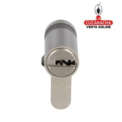 CILINDRO ALTA SEGURIDAD LATON CROMADO MATE CARP-MAD. Modelo 10000S.