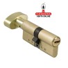 CILINDRO ALTA SEGURIDAD MULETILLA LATON MATE CARP-MAD. Modelo 10000.