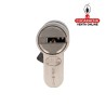 CILINDRO SEGURIDAD LATON CROMADO MATE CARP-MET. Modelo 9860.