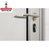 CILINDRO SEGURIDAD LATON CROMADO MATE CARP-MET. Modelo 9860.