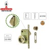 CERRADURA EMBUTIR PUERTAS CORREDERAS MADERA CON PICO DE LORO MODELO 611.