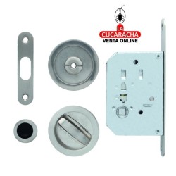 CERRADURA EMBUTIR PUERTAS CORREDERAS MADERA CON PICO DE LORO MODELO 607.
