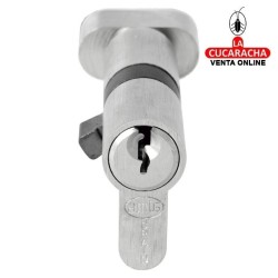 CILINDRO ECONOMICO LATON MULETILLA CERRADURA CARP-MAD. Modelo 9460.