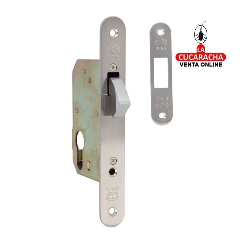 CERRADURA EMBUTIR PUERTAS CORREDERAS MADERA PICO DE LORO MODELO 501.