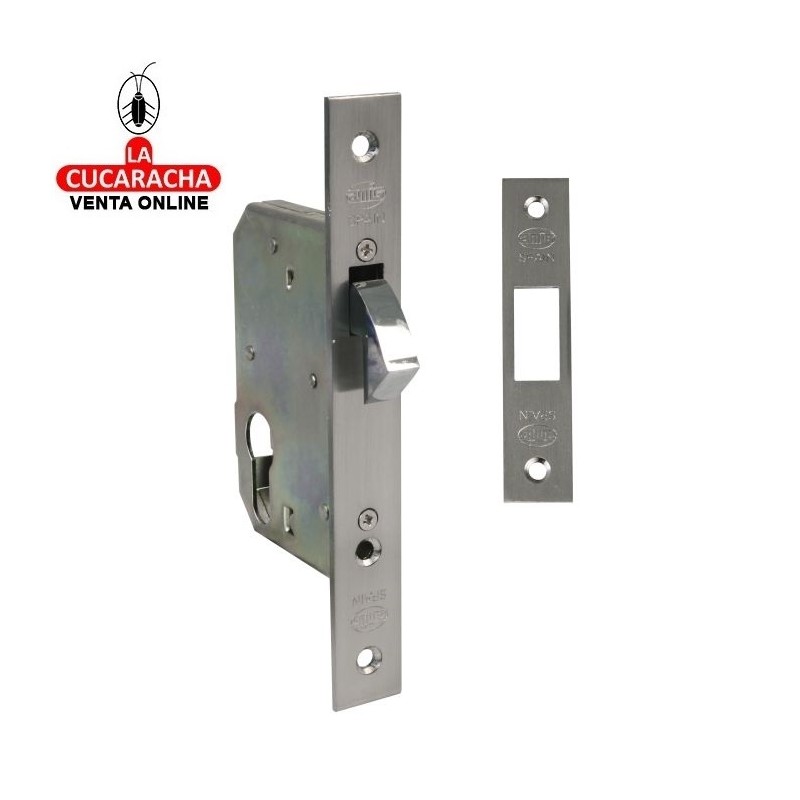 CERRADURA EMBUTIR PUERTAS CORREDERAS MADERA PICO DE LORO MODELO 500.