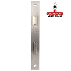 CERRADURA EMBUTIR ACERO INOX PUERTAS MADERA LLAVE GORJA MODELO 716.