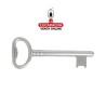 CERRADURA EMBUTIR ACERO INOX PUERTAS MADERA LLAVE GORJA MODELO 716.