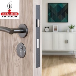 CERRADURA EMBUTIR ACERO PUERTAS MADERA PALETON DE CIERRE MODELO 335.