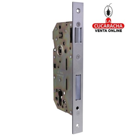 CERRADURA EMBUTIR ACERO PUERTAS MADERA PALETON DE CIERRE MODELO 340 BASE.