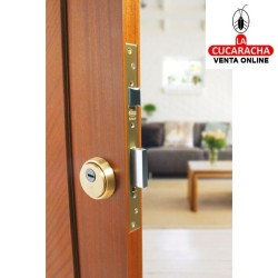 CERRADURA EMBUTIR ACERO PUERTAS MADERA PALETON DE CIERRE MODELO 200.