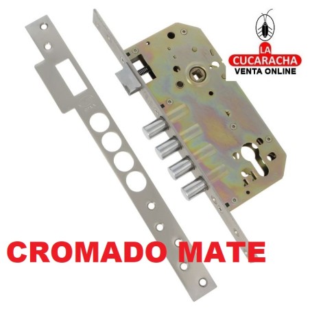 CERRADURA EMBUTIR PUERTAS MADERA BULONES DE CIERRE MODELO 100 BASE.