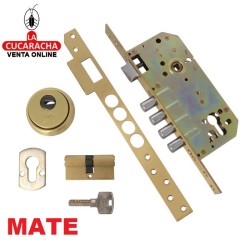 CERRADURA EMBUTIR PUERTAS MADERA BULONES DE CIERRE MODELO 100-(50).