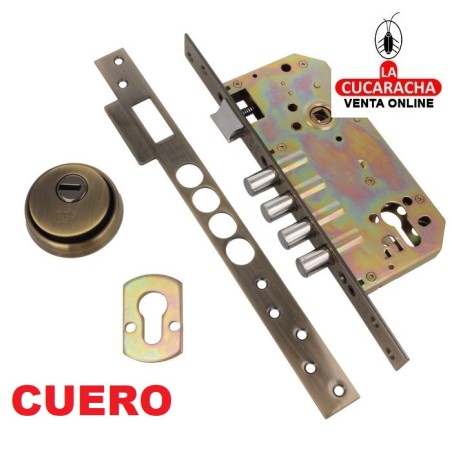 CERRADURA EMBUTIR PUERTAS MADERA BULONES DE CIERRE MODELO 110.