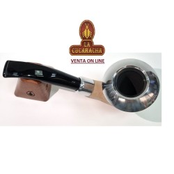 RATTRAYS NIMBUS-PIPA FUMAR FRESNO NATURAL INSERTO GRAFITO BENT CALABASH 126 G.