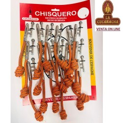 Chisquero Mechero Encendedor Artesano de mecha La Cucaracha.