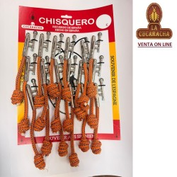 Chisquero Mechero Encendedor Artesano de mecha La Cucaracha.