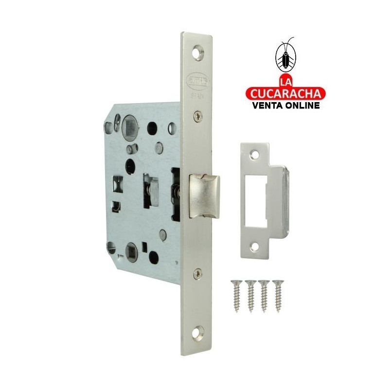 PESTILLO PICAPORTE PUERTAS MADERA DE PASO LENGUETA REVERSIBLE MODELO 3100U.