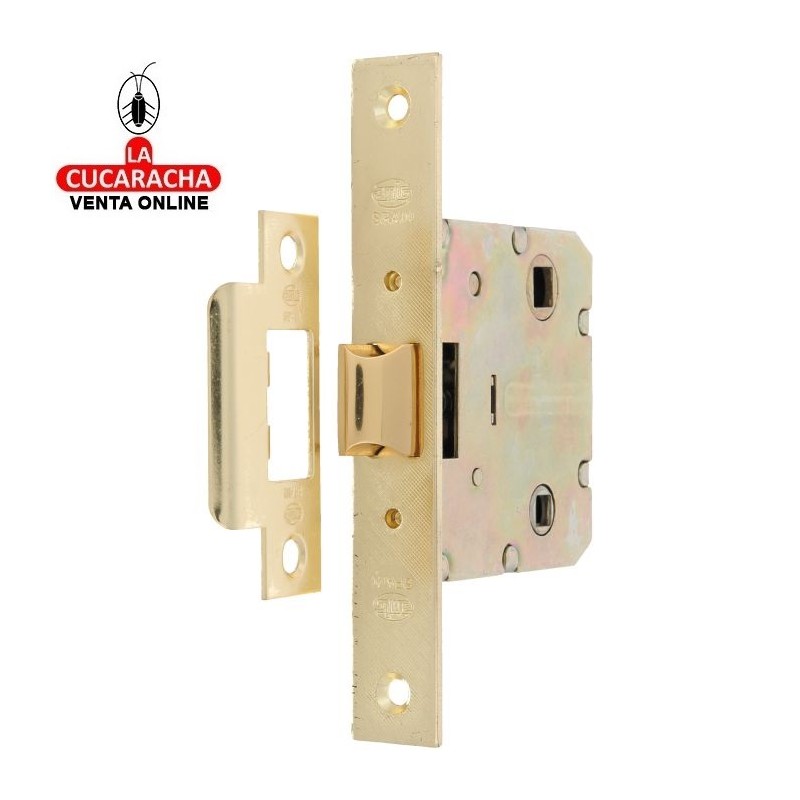 BLISTER PESTILLO PICAPORTE PUERTAS MADERA DE PASO LENGUETA REVERSIBLE MODELO 2100.