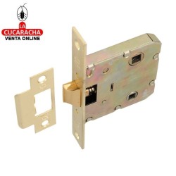 BLISTER PESTILLO PICAPORTE PUERTAS MADERA DE PASO LENGUETA REVERSIBLE MODELO 2100.