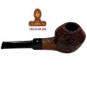 Pipa de fumar Ser Jacopo bulldog Sitter Recta Rugosa S2.
