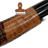 Pipa de fumar Ser Jacopo billiard Bent Brandy Rugosa S2.