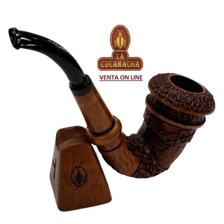 Pipa de fumar Ser Jacopo Calabash Decorada Rowlette.