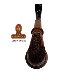 Pipa de fumar Ser Jacopo Calabash Decorada Rowlette.