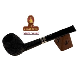 Pipa de fumar Ser Jacopo Billiard Rugosa R1-B.