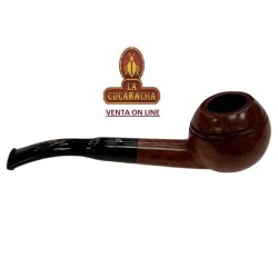 Pipa de fumar Ser Jacopo Bent Bulldog Rhodesian Lisa La Fuma.