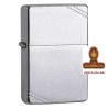 ZIPPO-ENCENDEDOR mechero 230 Vintage cromado mate.